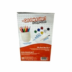 Şekil Kil Seramik Kalemlik Boyama Seti - 2