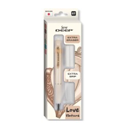 Serve Deep Versatil Kalem Grip Silgi Yedekli Set 0.7 Mm - 4