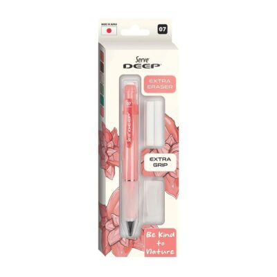 Serve Deep Versatil Kalem Grip Silgi Yedekli Set 0.7 Mm - 6