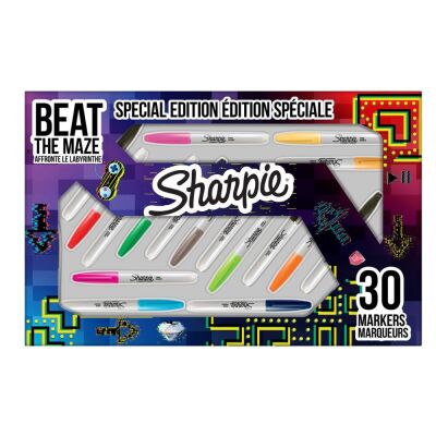 Sharpie Fine Permanent Markör 30lu Labirent - 1