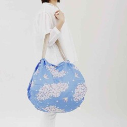 Shupatto Compact Bag - L - Hana ni Tori - 2