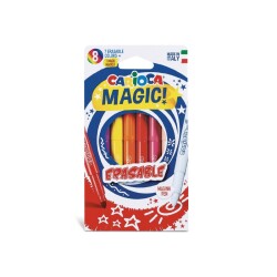 Carioca Silinebilen Sihirli Keçeli Boya Kalemi 8li - 1