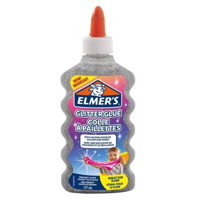 Simli Sıvı Yapıştırıcı Gümüş 177 ML - 1
