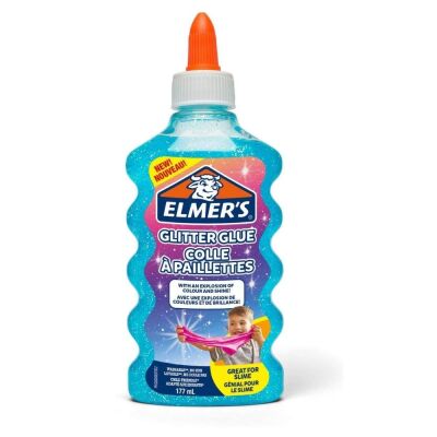 Simli Sıvı Yapıştırıcı Mavi 177 ML - 1