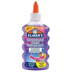 Simli Sıvı Yapıştırıcı Mor 177 ML - Elmers