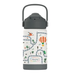 Sipnjoy FlipSip Çocuk Su Termosu 360 ml Adventure Trails - Sipnjoy