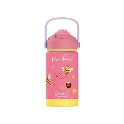SipnJoy FlipSip Çocuk Su Termosu 360 ml Bee Honey - Sipnjoy