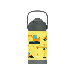 SipnJoy FlipSip Çocuk Su Termosu 360 ml Builder Buddy - Sipnjoy