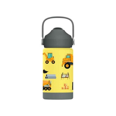 SipnJoy FlipSip Çocuk Su Termosu 360 ml Builder Buddy - 2