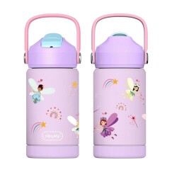 Sipnjoy FlipSip Çocuk Su Termosu 360 ml Fairy Sparkle Peri Kızı - 3