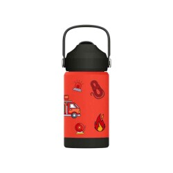 SipnJoy FlipSip Çocuk Su Termosu 360 ml Firefighter Buddy - 2