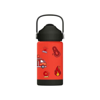 SipnJoy FlipSip Çocuk Su Termosu 360 ml Firefighter Buddy - 2