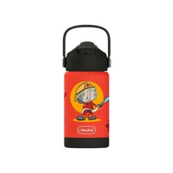 SipnJoy FlipSip Çocuk Su Termosu 360 ml Firefighter Buddy - 1