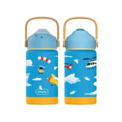 SipnJoy FlipSip Çocuk Su Termosu 360 ml Fly Pal - 3