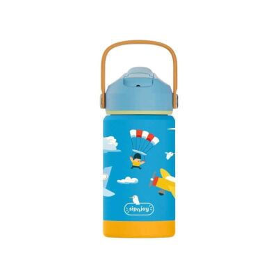 SipnJoy FlipSip Çocuk Su Termosu 360 ml Fly Pal - 1