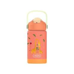 SipnJoy FlipSip Çocuk Su Termosu 360 ml Giggle Giraffe - Sipnjoy