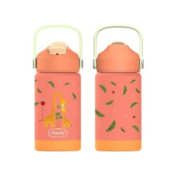 SipnJoy FlipSip Çocuk Su Termosu 360 ml Giggle Giraffe - 2