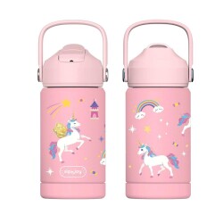 Sipnjoy FlipSip Çocuk Su Termosu 360 ml Golden Horn Unicorn - 3