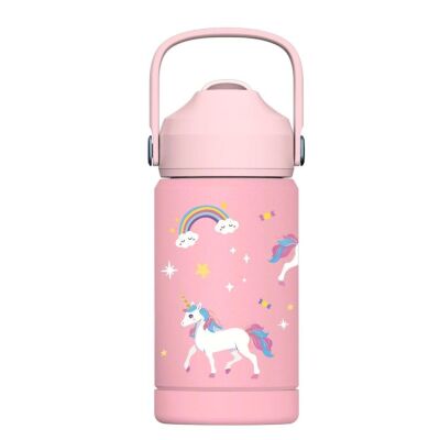 Sipnjoy FlipSip Çocuk Su Termosu 360 ml Golden Horn Unicorn - 2