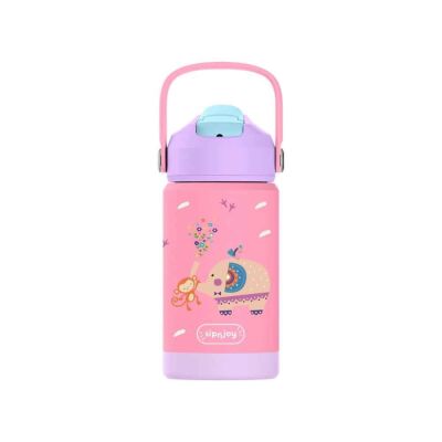 SipnJoy FlipSip Çocuk Su Termosu 360 ml Jolly Elephant - 1