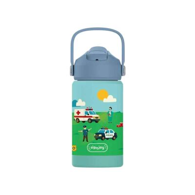 SipnJoy FlipSip Çocuk Su Termosu 360 ml Rescue Crew - 1