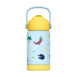 Sipnjoy FlipSip Çocuk Su Termosu 360 ml Snappy Croc Timsah - 2