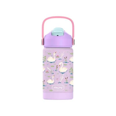 SipnJoy FlipSip Çocuk Su Termosu 360 ml Swan Harmony - 1