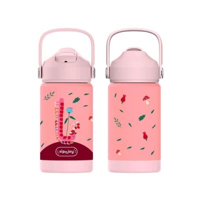 SipnJoy FlipSip Çocuk Su Termosu 360 ml Twisty Joy - 2
