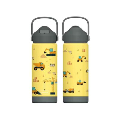 SipnJoy FlipSip Çocuk Su Termosu 550 ml Builder Buddy - 2