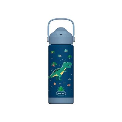 SipnJoy FlipSip Çocuk Su Termosu 550 ml Dino Roar - 1