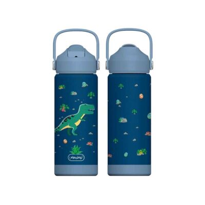 SipnJoy FlipSip Çocuk Su Termosu 550 ml Dino Roar - 2