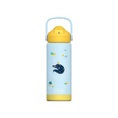 SipnJoy FlipSip Çocuk Su Termosu 550 ml Snappy Croc - 1