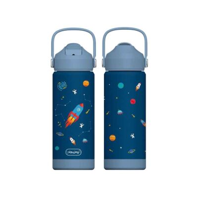 SipnJoy FlipSip Çocuk Su Termosu 550 ml Star Explorer - 2