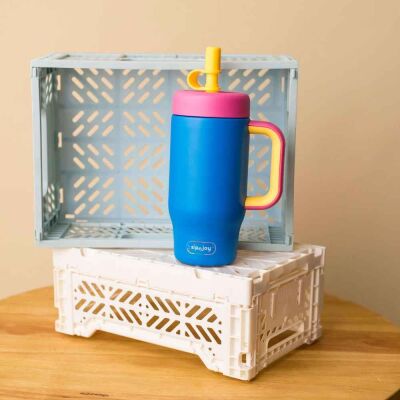 Sipnjoy Handle Hug Tumbler 550 ml Lacivert - 2