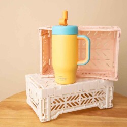 Sipnjoy Handle Hug Tumbler 550 ml Limon - 2