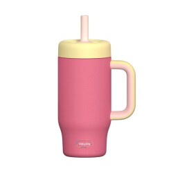 Sipnjoy Handle Hug Tumbler 550 ml Pembe - Sipnjoy