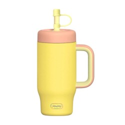 Sipnjoy Handle Hug Tumbler 550 ml Sarı - 2