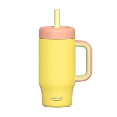 Sipnjoy Handle Hug Tumbler 550 ml Sarı - 1