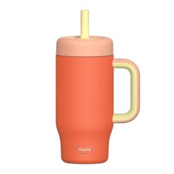 Sipnjoy Handle Hug Tumbler 550 ml Turuncu - Sipnjoy