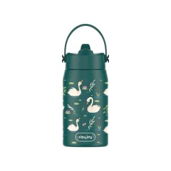 Sipnjoy Lil'Straw Çocuk Su Termosu 420 ml Swan Harmony - 1