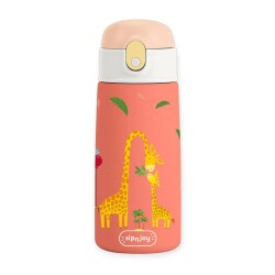 Sipnjoy SipSquad Çocuk Su Termosu 480 ml Giggle Giraffe Zürafa - Sipnjoy