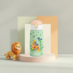 Sipnjoy SipSquad Çocuk Su Termosu 480 ml Lively Roar Aslan - 2