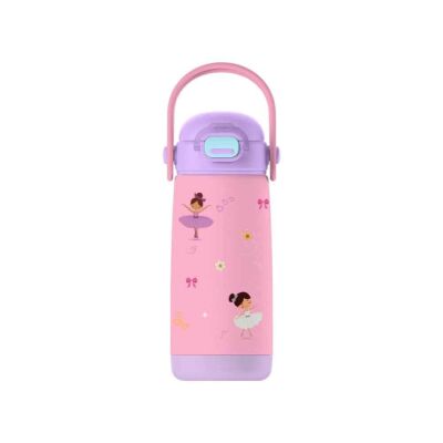 SipnJoy SipSquad Plus Çocuk Su Termosu 480 ml Ballerina Sparkle - 1