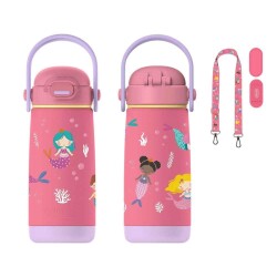 SipnJoy SipSquad Plus Çocuk Su Termosu 480 ml Mermaid Dream - 3