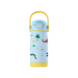 SipnJoy SipSquad Plus Çocuk Su Termosu 480 ml Snappy Croc - Sipnjoy