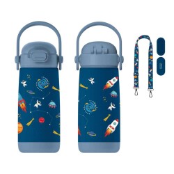 SipnJoy SipSquad Plus Çocuk Su Termosu 480 ml Star Explorer - 2