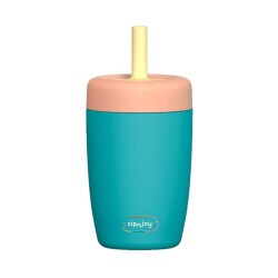 Sipnjoy Straw Buddy Tumbler 360 ml Aqua - Sipnjoy