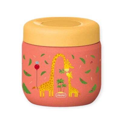 Sipnjoy Termos Yemek Kabı 360 ml Giggle Giraffe Zürafa - 1