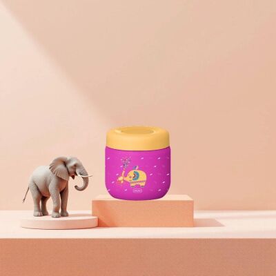 Sipnjoy Termos Yemek Kabı 360 ml Jolly Elephant Fil - 3
