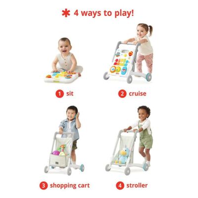 Skip Hop E&M 4 Aşamalı Aktivite Oyuncağı Yürüteç - 2